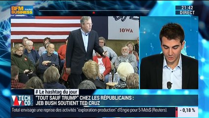 Le Hashtag du jour: 30 000 tweets sur le ralliement de Jeb Bush à Ted Cruz - 23/03
