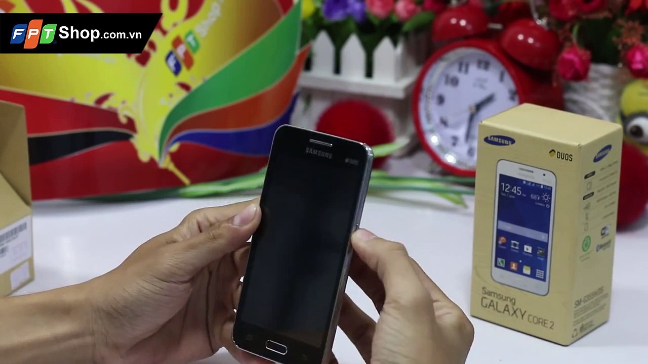 FPT Shop Đập hộp Samsung Galaxy Core 2