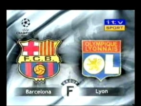 Gregory Coupet - Barcelone - Olympique Lyonnais (parade )