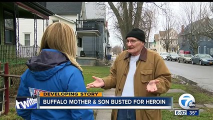 Buffalo mother, son busted with 970 bags of heroin