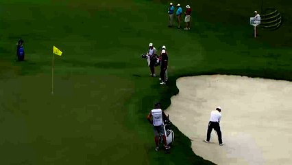 Louis Oosthuizens birdie bunker blast at Cadillac Championship