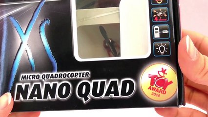 Revell Nano Quadrocopter – Mini Drone avec télécommande – Démo Drone avec remote controlle