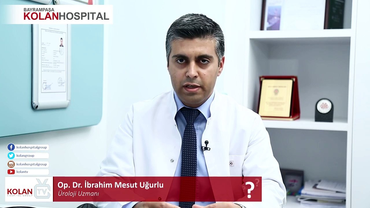 OP.DR.İBRAHİM MESUT UĞURLU – BÖBREK TAŞI TEDAVİLERİNDE YENİ GELİŞMELER