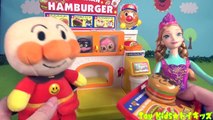 アンパンマン おもちゃアニメ ハンバーガーショップ❤買い物 Toy Kids トイキッズ animation anpanman