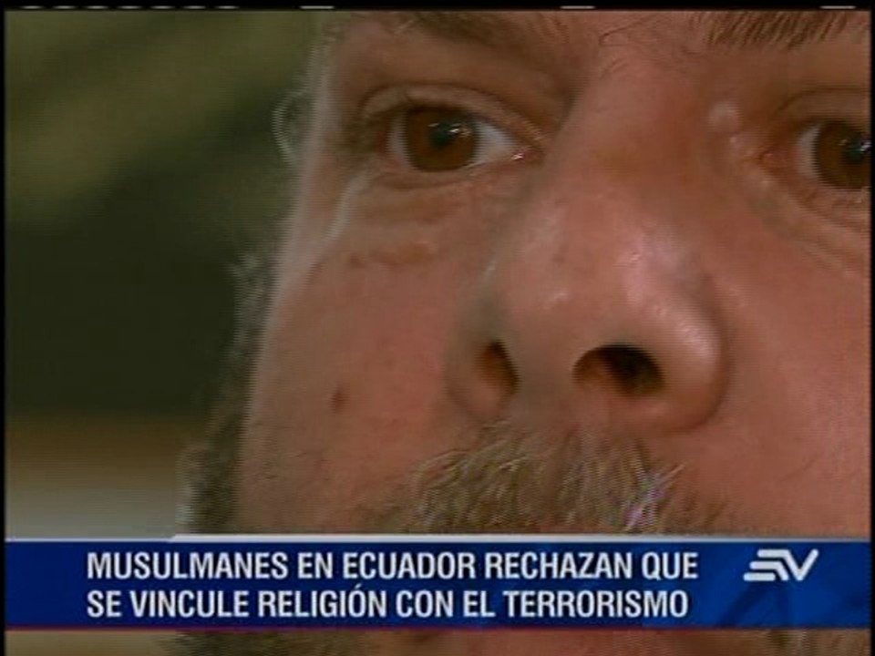 Musulmanes de Ecuador rechazan atentados
