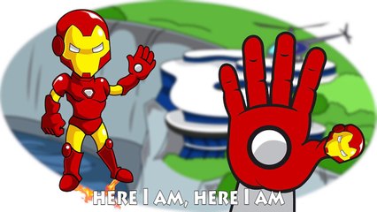 Super Iron Men Finger Family | SuperHeroes Nursery Rhymes for Children