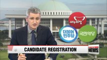 Two-day candidate registration for general election begins