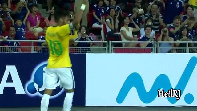 Neymar Jr Poker vs Japan ● 4 Goals ● Brazil 4 0 Japan HD