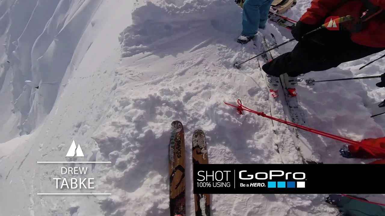 GoPro run Drew Tabke - Haines Alaska - Swatch Freeride World Tour 2016