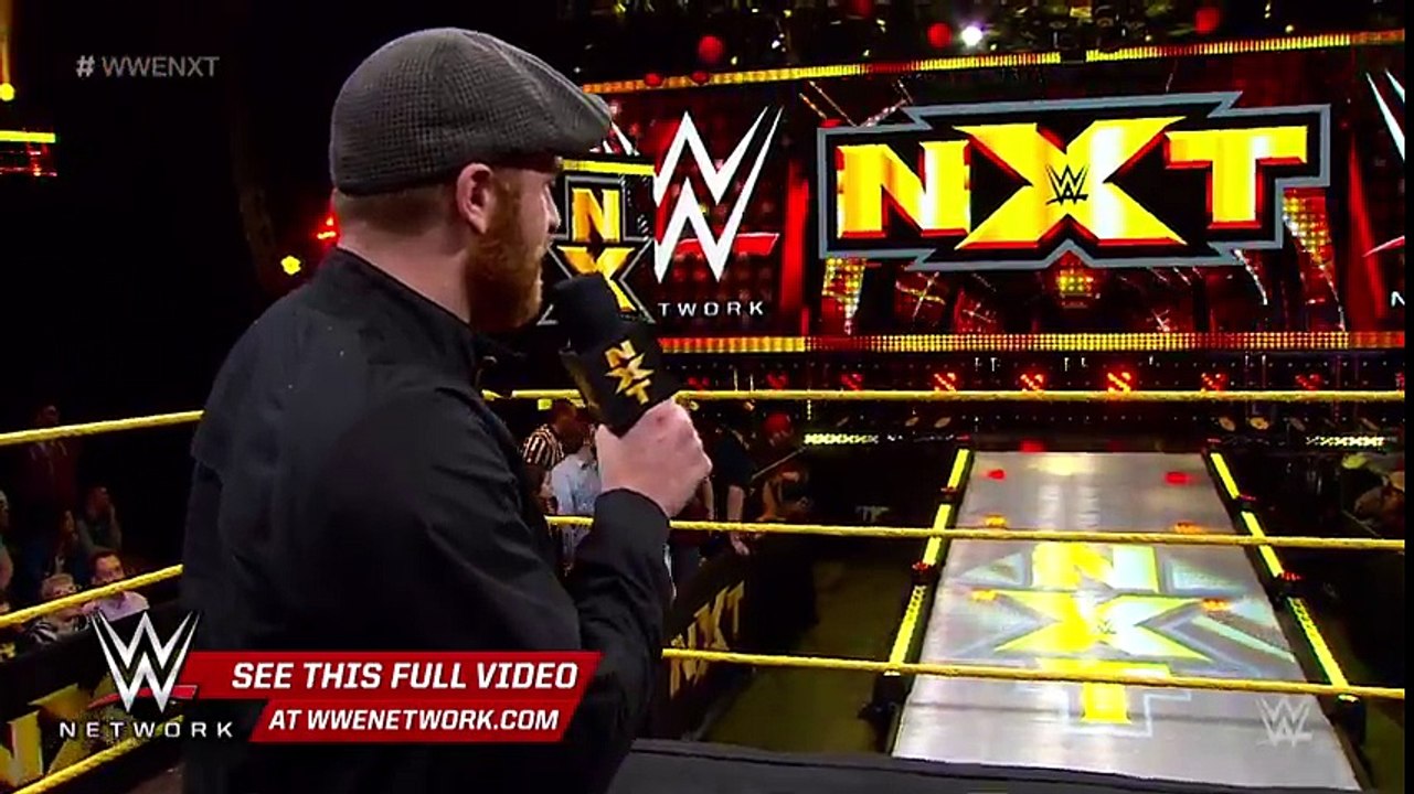 Sami Zayn gets a TakeOver  Dallas surprise from William Regal    WWE NXT, March 16, 2016