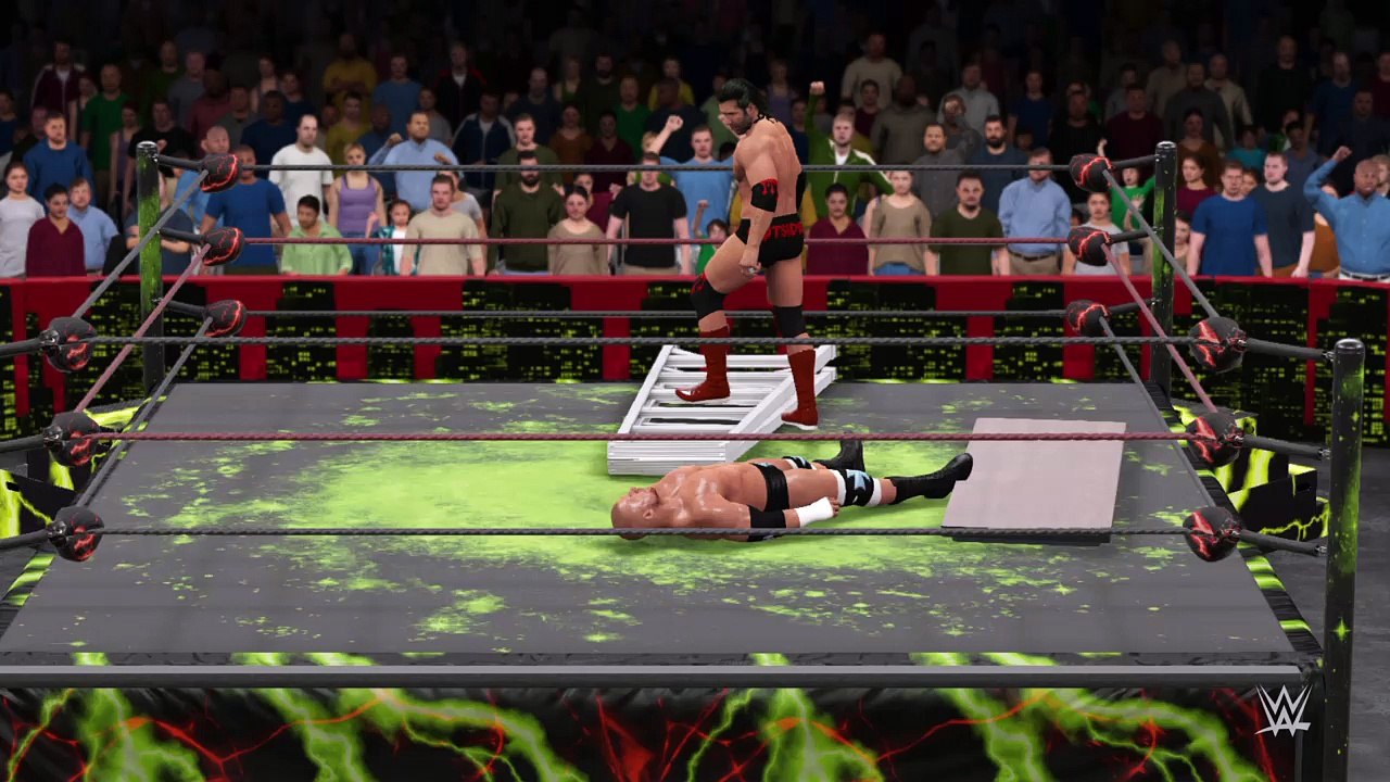 WWE 2K16 HHH v scott hall TLC