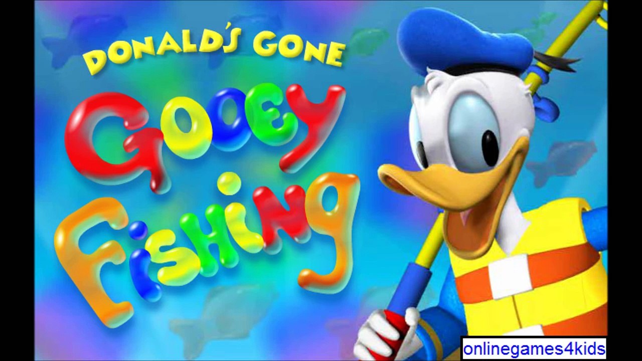 Mickey Mouse Clubhouse Donalds Gone Gooey Fishing Game