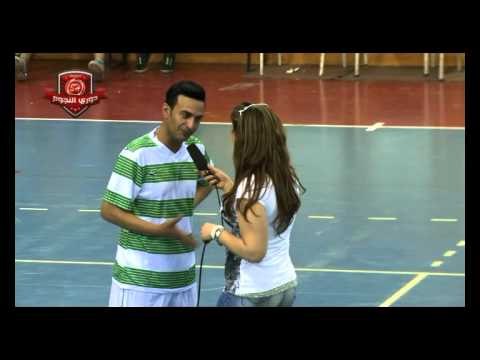 لقاء النجم سمسم شهاب فى اقوى حدث كروى دورى نجوم شعبيات Semsem Shehab Dawry Elngowm