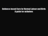 Download Evidence-based Care for Normal Labour and Birth: A guide for midwives Ebook Online
