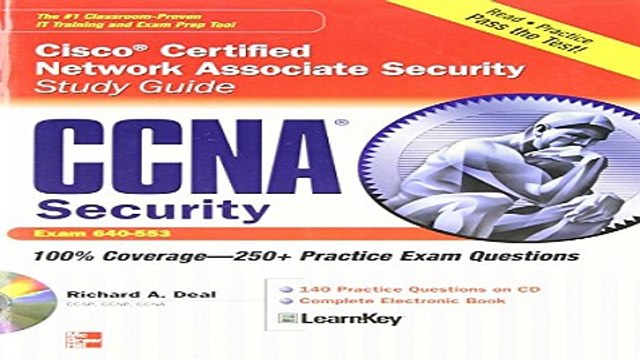 Download CCNA Cisco Certified Network Associate Security Study Guide with CDROM Exam 640 553