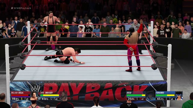 WWE 2K16 the gladiators v los matadores