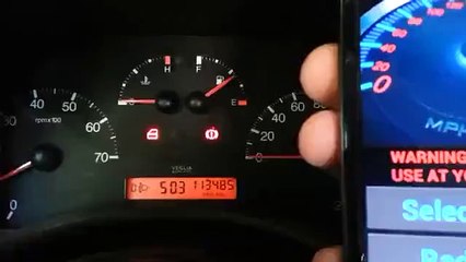 cep telefonu ile araba kilometresi değiştirme