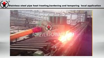 Stainless steel pipe heat traeting,hardening and tempering