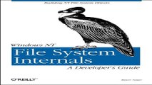 Download Windows NT File System Internals  A Developer s Guide