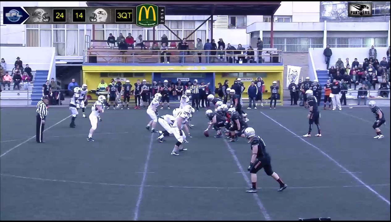 EFL 2016 : Badalona Dracs vs Black Panthers Thonon (2nd mi-temps)