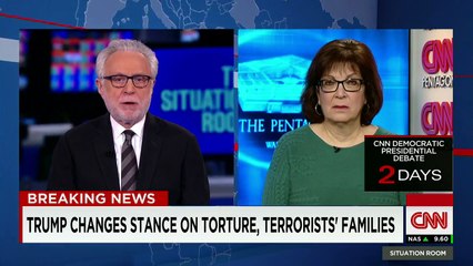 Donald Trump changes stance on use of torture