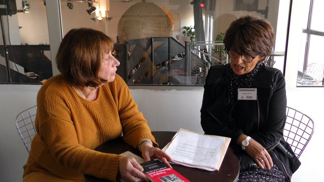 Noëlle Martin au 13e Salon Maçonnique du Livre de Paris - 2015