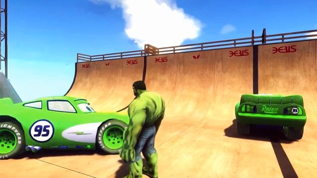 Cars Songs For Kids ♪ Fiddle dee dee ♪ HULK CARS Lightning McQueen CARS Rhymes