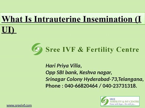 Intra Uterine Insemination IUI