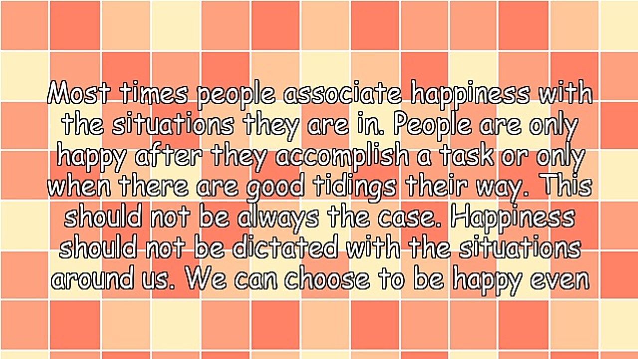 The 5 Most Vital Things Happy People Understand