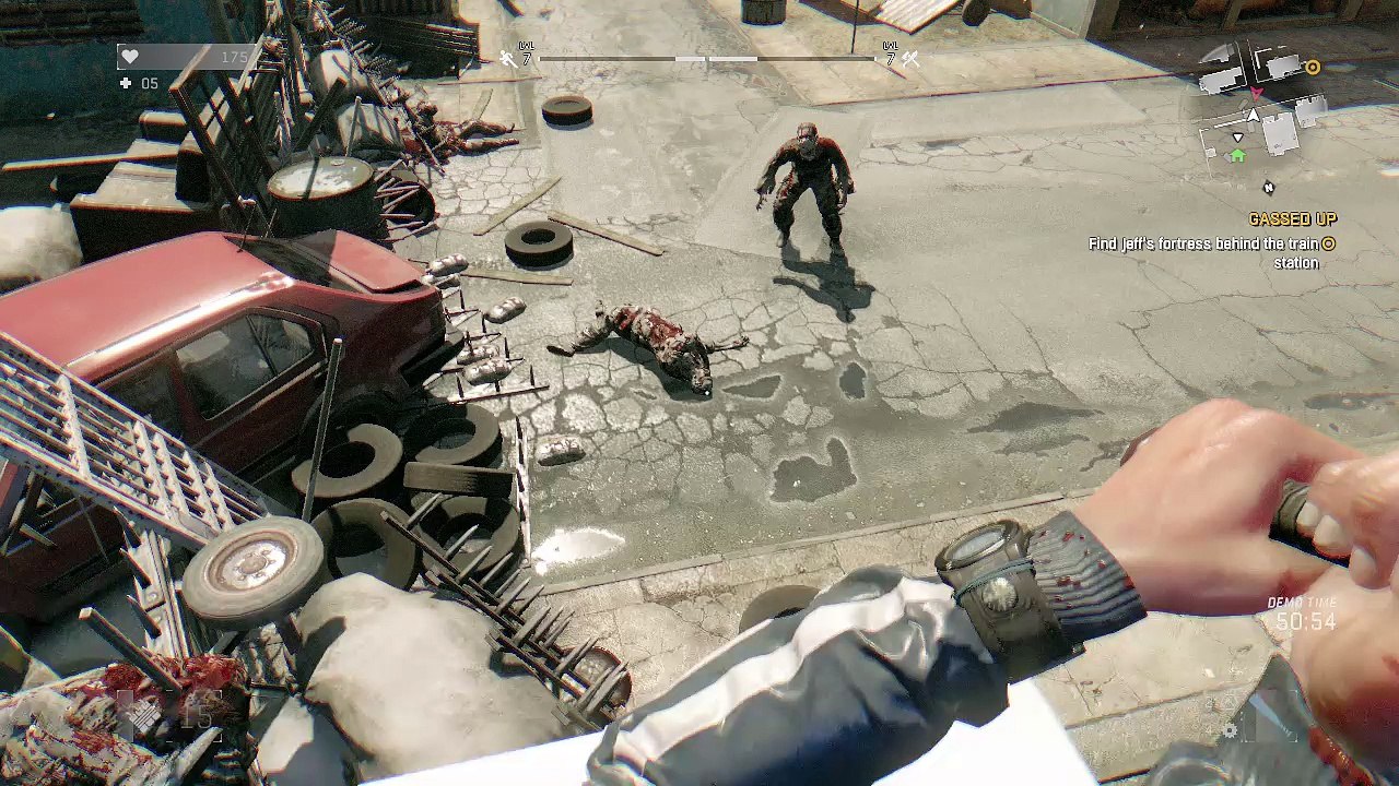 Trolling zombies!!!! Dying Light Demo