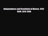 Read ‪Independence and Revolution in Mexico 1810-1940: 1810-1940 PDF Free