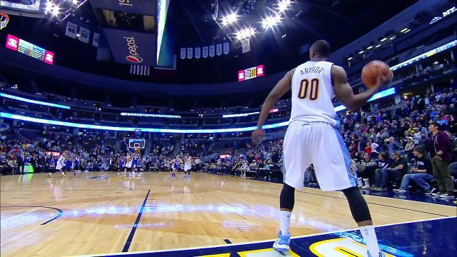 Le buzzer beater improbable d'Emmanuel Mudiay (Nuggets vs Sixers)