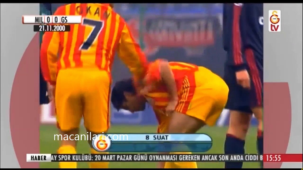 [HD] 21.11.2000 - 2000-2001 UEFA Champions League 2nd Group Round Group B Matchday 1 AC Milan 2-2 Galatasaray