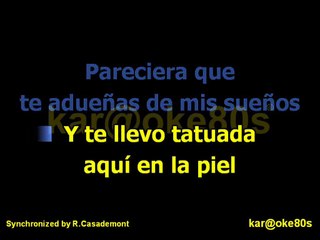 karaoke Tu Recuerdo Divino . A Syntek