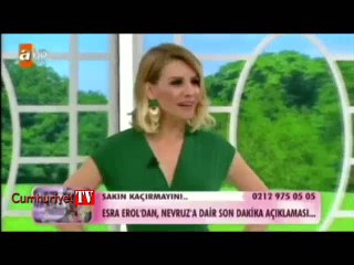 Esra Erol açıkladı: İşte Nevruz'un ayrılma nedeni