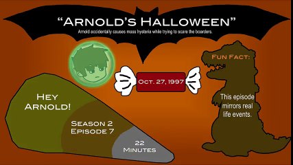 Nick... or Treat!: Arnold's Halloween (Hey Arnold!)  Old Cartoons For Children