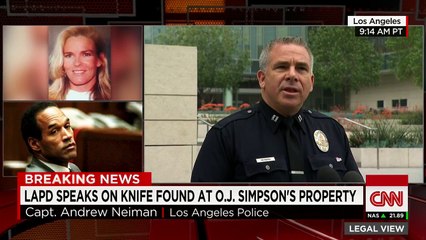 Knife found at O.J. Simpson estate?