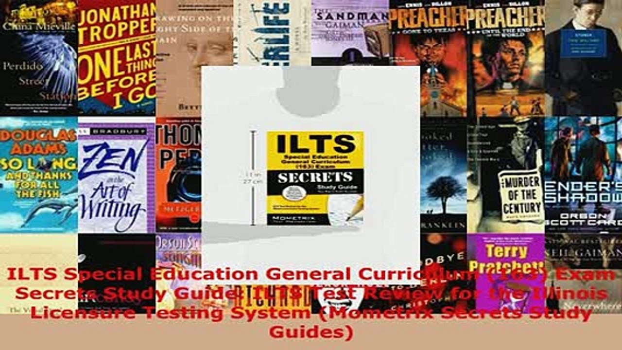PDF  ILTS Special Education General Curriculum 163 Exam Secrets Study Guide ILTS Test Review PDF Book Free