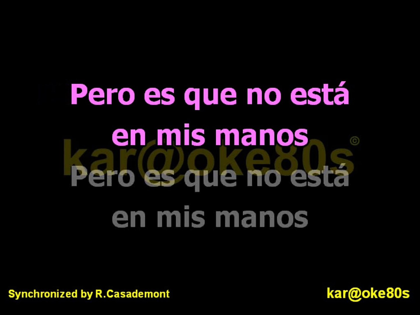 ⁣karaoke Asi Fue . Playa Limbo