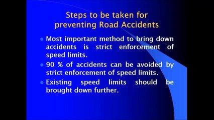 Road safety action  plan