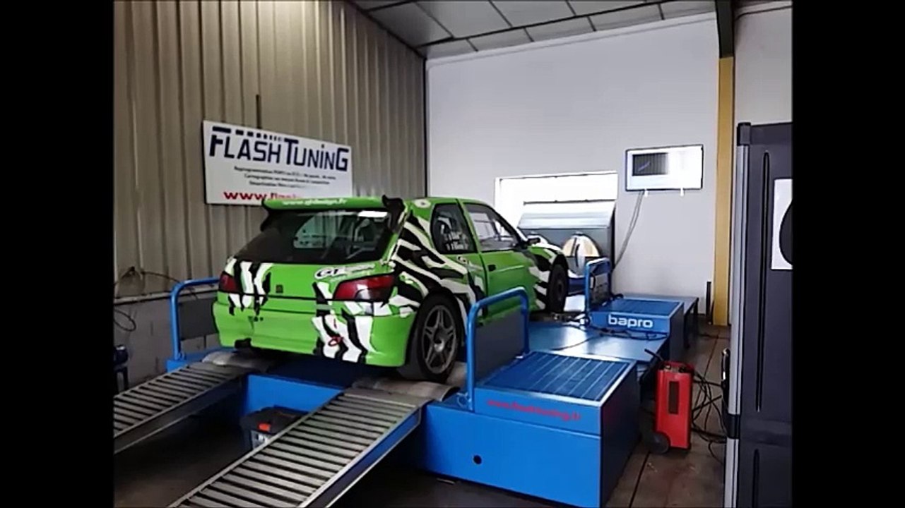 Passage au banc 306 F2000 chez Flashtuning