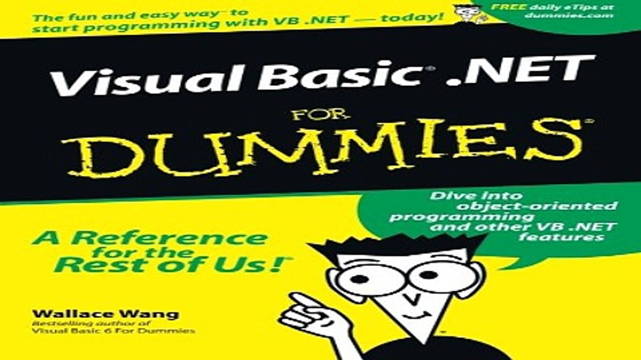 Download VisualBasic  NET For Dummies