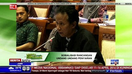 DPR Gelar Seminar Sosialisasi RUU Penyiaran