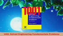 PDF  1001 Solved Engineering Fundamentals Problems Read Full Ebook