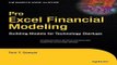 Download Pro Excel Financial Modeling  Building Models for Technology Startups  Expert s Voice in