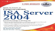 Download How to Cheat at Configuring ISA Server 2004