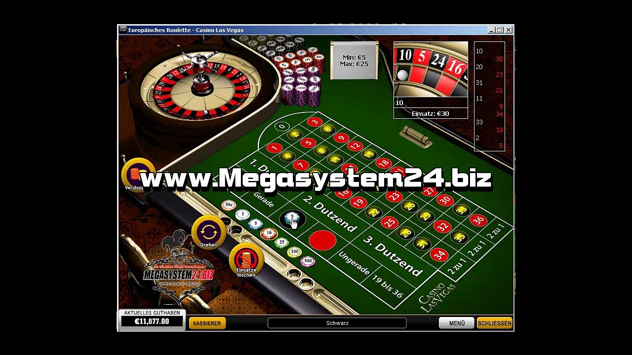 ♕ Reziprokes-Martingalesystem © Casino-Roulette-System