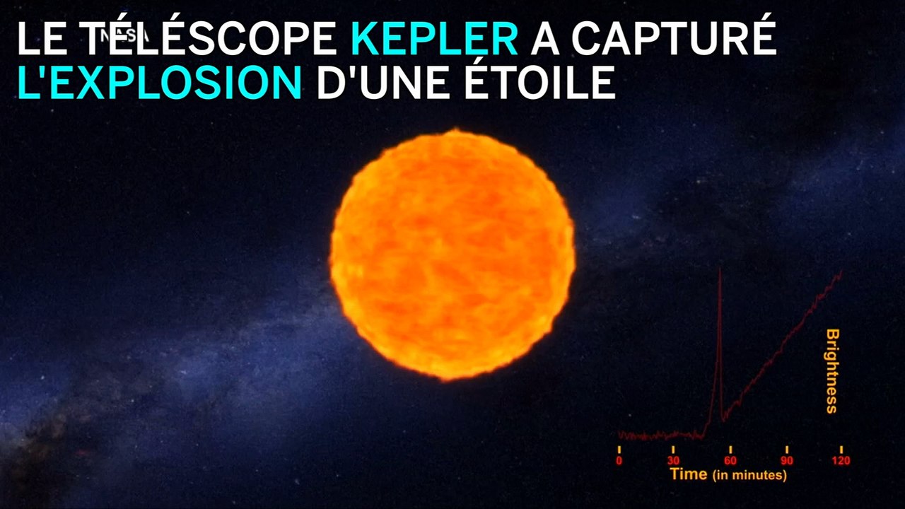 L'explosion d'une nova capturée pour la première fois