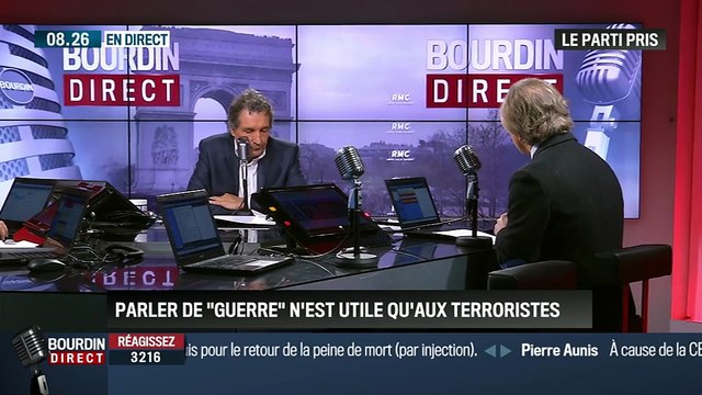 Le parti pris d'Hervé Gattegno: Parler de guerre n'est utile qu'aux terroristes - 24/03