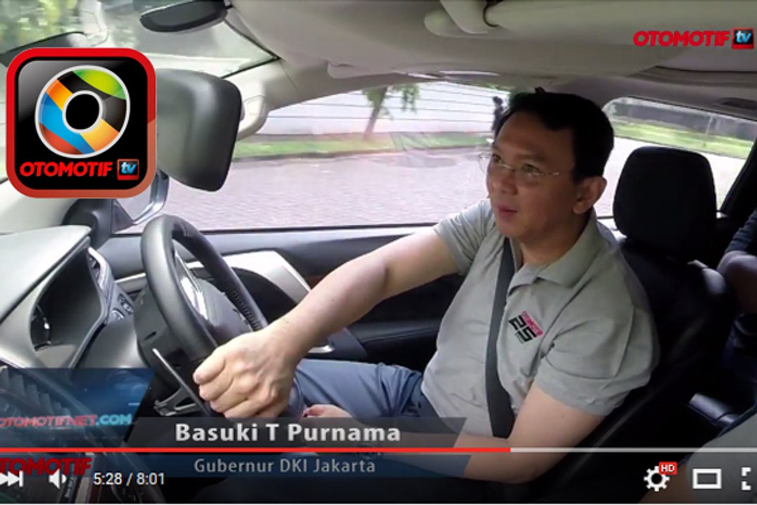Ahok Test Drive Mitsubishi All New Pajero Sport - Apa Komentarnya?